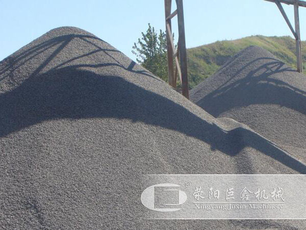 機(jī)制砂生產(chǎn)現(xiàn)場(chǎng)